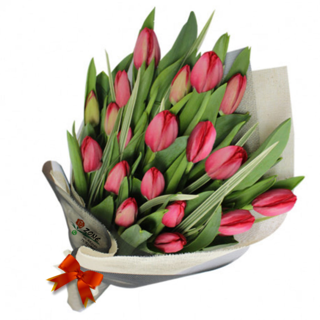 Buy multi color tulips online lebanon | Delivery same day