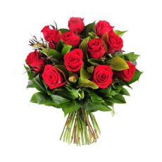 12 Red Roses Bouquet