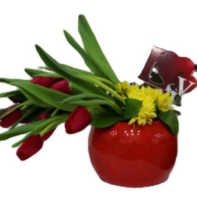 Stylish Tulips Arrangement